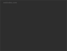 Tablet Screenshot of eskindes.com